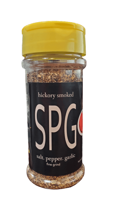 Fine ground SPG salt pepper and garlic
